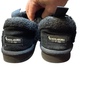 Koolaburra by UGG‎ Slipper Boots Womens Black Suede Shearling Lined Cozy Warm thumbnail 6