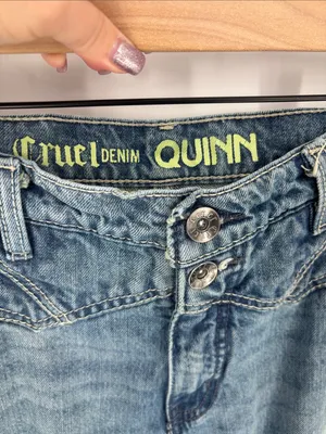 Cruel girl jeans bare back Quinn 29 extra long thumbnail 3