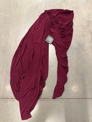Norma Kamali x REVOLVE Diana Mini Dress W/ Sleeve Plum Womens Size Medium thumbnail 4