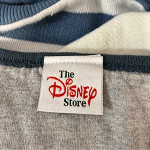 Vintage Y2K The Disney Store Eeyore Original‎ Pal V-Neck Shirt Light Sweater L thumbnail 5
