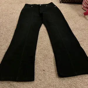 Princess Polly high rise black jeans 4‎ thumbnail 1