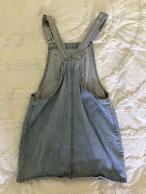 Overall Jean Forever 21 Dress thumbnail 2