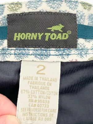 Horny Toad Cargo Skort Size 2 Dark Grey Adjustable Waist Hiking Gorpcore Y2K thumbnail 6