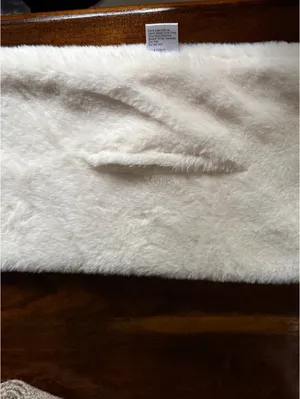 Cozy Cream Faux Fur Scarf - One Size thumbnail 5