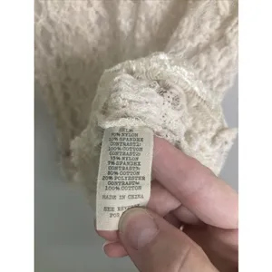 Gimmicks by BKE Y2K Buckle Womens Top Sheer Lace Front Back Beaded Embroider Size L thumbnail 11