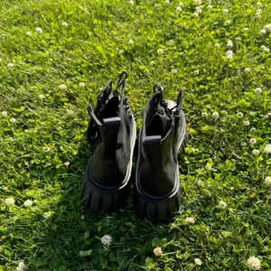 NIB Black Combat Boots Size 7 thumbnail 3