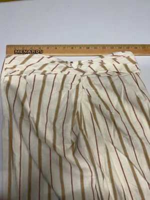 Madewell Twist-Front Sarong Midi Skirt‎ in Stripe women’s size 10 thumbnail 8
