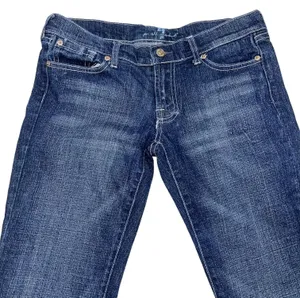 7 For All Mankind Embroidered Skeleton Spider Bootcut Jeans thumbnail 3