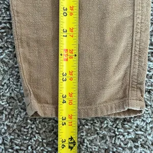 Free People Faded Love Sandstorm/Tan Linen Blend Trousers Women’s 25 thumbnail 7
