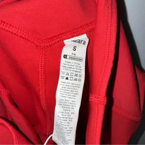 NWT Halara‎ Speedwave Red 7/8 Leggings Size Small thumbnail 6