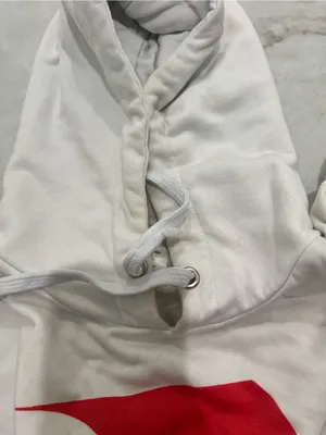 Justin Bieber White Team Bieber Hoodie Size Medium thumbnail 5