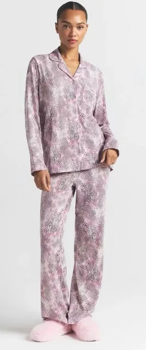 Skims Long Sleep Set Bloom Mini Multi Animal NWT XL thumbnail 1