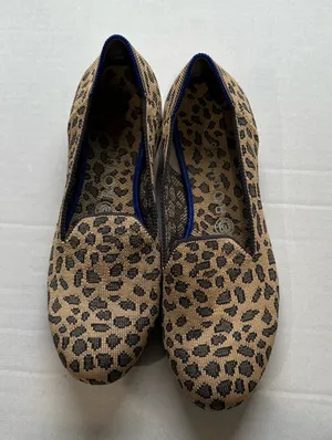 Rothy's Flats Leopard Print The Point 8.5 thumbnail 3