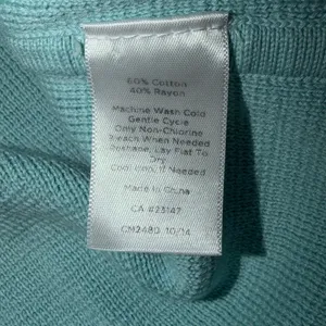 Talbots Cardigan Womens Size Medium Blue Pocket Button Up Heavy Sweater Jacket thumbnail 6