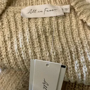 All In Favor Size Small Multicolor Striped Open Front Oversized Cardigan Sweater thumbnail 3