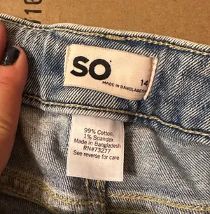 Jean Skirt Blue Size 14 thumbnail 3