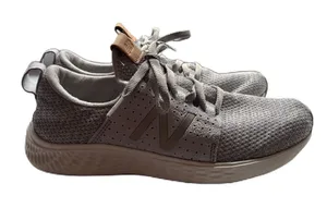 NEW BALANCE Fresh Foam Sport Women's Running Shoes Size 8.5 Gray Grey‎ Sneaker thumbnail 1