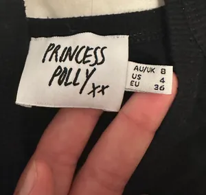 Princess Polly Black Crop Tank thumbnail 4