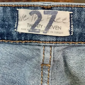 Free People Raw High Rise Jeggings in Indigo Size 27‎ thumbnail 7