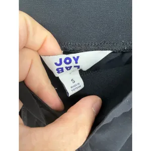 JoyLab‎ Womens Pants Black Paperbag Waist Wide Leg Drawstring S thumbnail 5