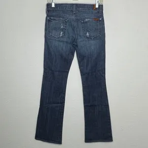7 For All Mankind Distressed Jeans‎ thumbnail 3