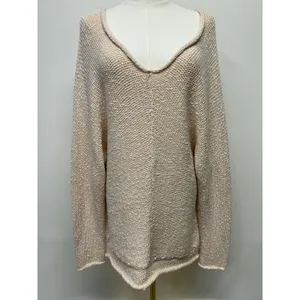 Free People Bright Lights Open Knit Dolman Sweater Cream Medium Beach Coastal‎ thumbnail 2