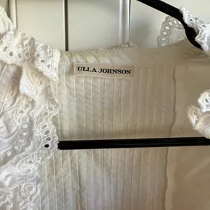 Ulla Johnson White Eyelet Lace Blouse sz 0 thumbnail 7