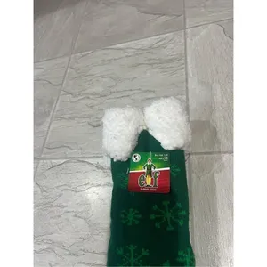 Elf Woman’s Holiday Slipper Socks Size 4-10 NEW Raised By Elves thumbnail 4