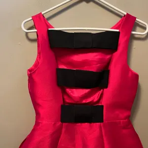 Kate Spade‎ Flirty Back Bow Hot Pink Mini Dress 2 Vintage Inspired Bachelorette thumbnail 6