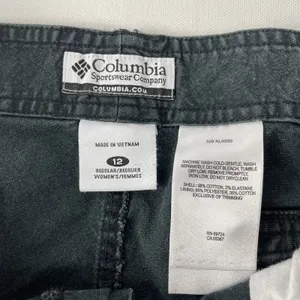 Columbia‎ Capri Pants Womens 12 Black 13" Inseam Hiking Shorts Cotton Ladies thumbnail 4