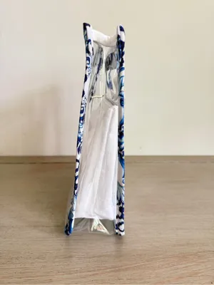 Dolce & Gabbana Light Blue Small Clear Tote Bag w/inner Pouch Purchase Gift NWOT thumbnail 2