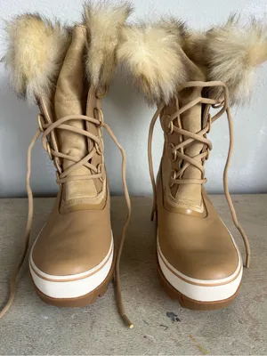 Sorel Joan of Arctic Next Faux Fur Boots in Curry thumbnail 12