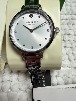Kate Spade NY Metro Three-Hand Quartz Bracelet Watch & Crystal Bracelet Set NWT thumbnail 6