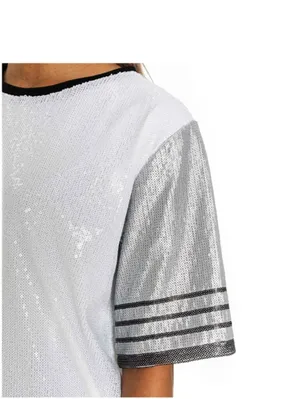 Miami Hurricanes Gameday Couture Women's Full Sequin Jersey Dress Size Large thumbnail 5