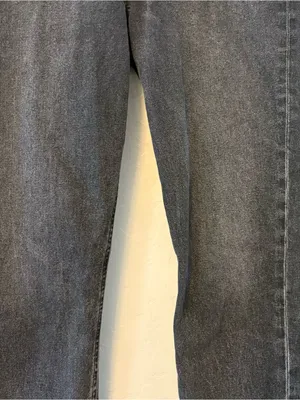 Goldsign high rise straight leg black women's jeans size 28 thumbnail 7