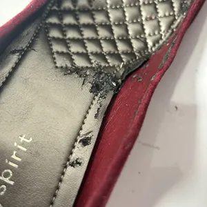 Easy Spirit Esquota Burgundy Suede Kitten Heel Round Toe Pumps Womens 8.5 M‎ thumbnail 8