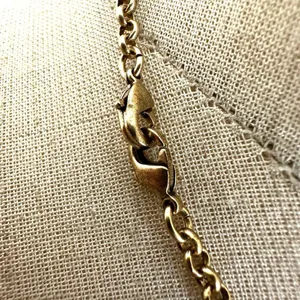 Gold tone multiple teardrop necklace Gold thumbnail 4