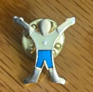 Boy Cub Scouts America BSA Webelos Activity Achievement FITNESS Enamel Pin thumbnail 1