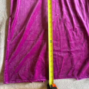 Lulus Constant Love Magenta Velvet Strapless Maxi Dress Corset Gown Pink Medium thumbnail 10