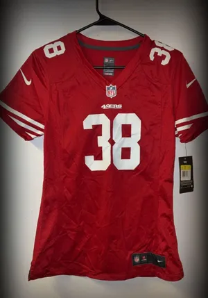 Nike Jarryd Hayne #38 San Francisco 49ers Women's Football Jersey Size S thumbnail 2