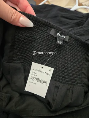 Madewell Tie-Strap Tiered Midi Dress Black thumbnail 6