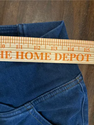 Halara Flex High Waisted Crossover Pocket Washed Casual Flare Jeans Size L NWT thumbnail 6