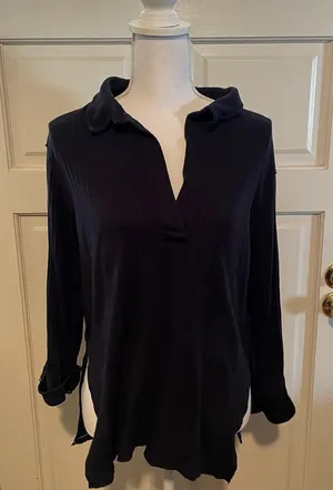 Free People We The Free Black Shirt thumbnail 1