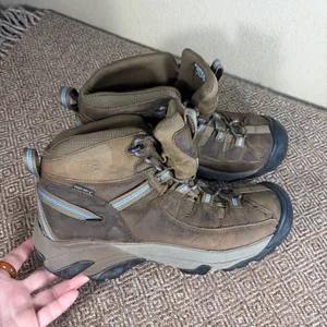 Keen Dry Targhee II Brown Nubuck Waterproof Womens Hiking Boots Sz 11 Outdoor thumbnail 8