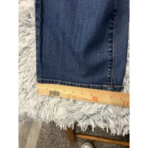 L.L. Bean Bean Straight Leg Favorite Fit Denim Jeans Women's Size 14‎ Cowgirl thumbnail 8