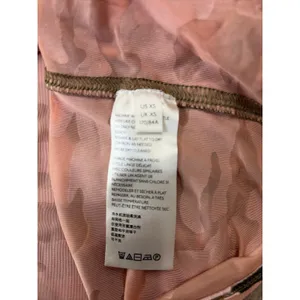 We The Free Pink Camo Crewneck Tee Short Sleeve T-Shirt XS thumbnail 5