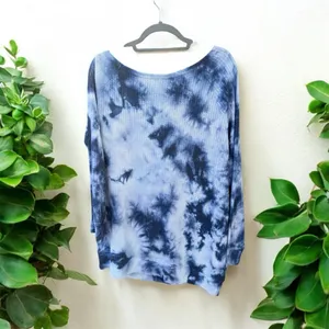 Torrid 1X Tie-Dye Waffle Knit Top thumbnail 2