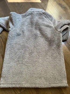 Patagonia Los Gatos Women's Fleece Quarter-Zip Pullover Light Gray medium thumbnail 6