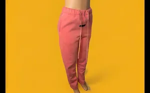 Peach fear of god sweatpants thumbnail 4