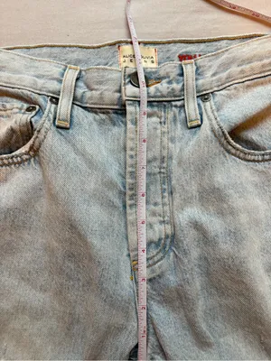 Alice + Olivia Amazing High Rise Boyfriend Jeans 27 Distressed Light Wash thumbnail 10
